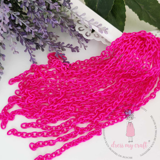 Acrylic Chain #2 – Magenta