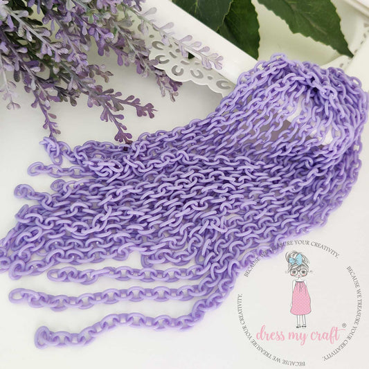 Acrylic Chain #2 – Mauve