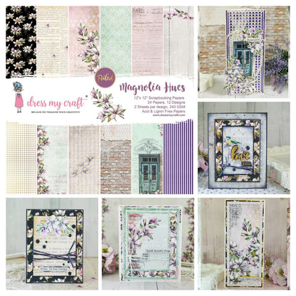 Magnolia Hues – 12″X12″ Paper Pad