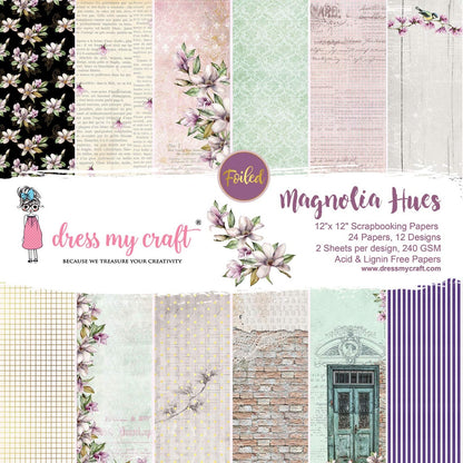 Magnolia Hues – 12″X12″ Paper Pad