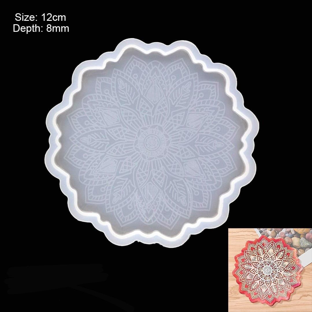 Mould- Design 89 Mandala Coaster
