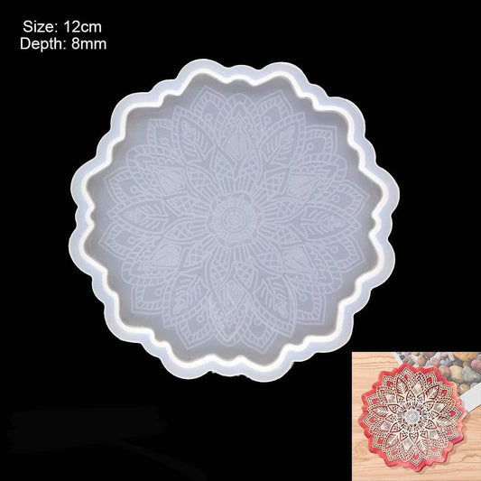 Mould- Design 89 Mandala Coaster
