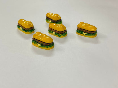 Food Miniature 5 pieces – design 129 Burger