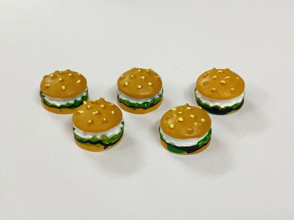 Food Miniature 5 pieces – design 132 Burger