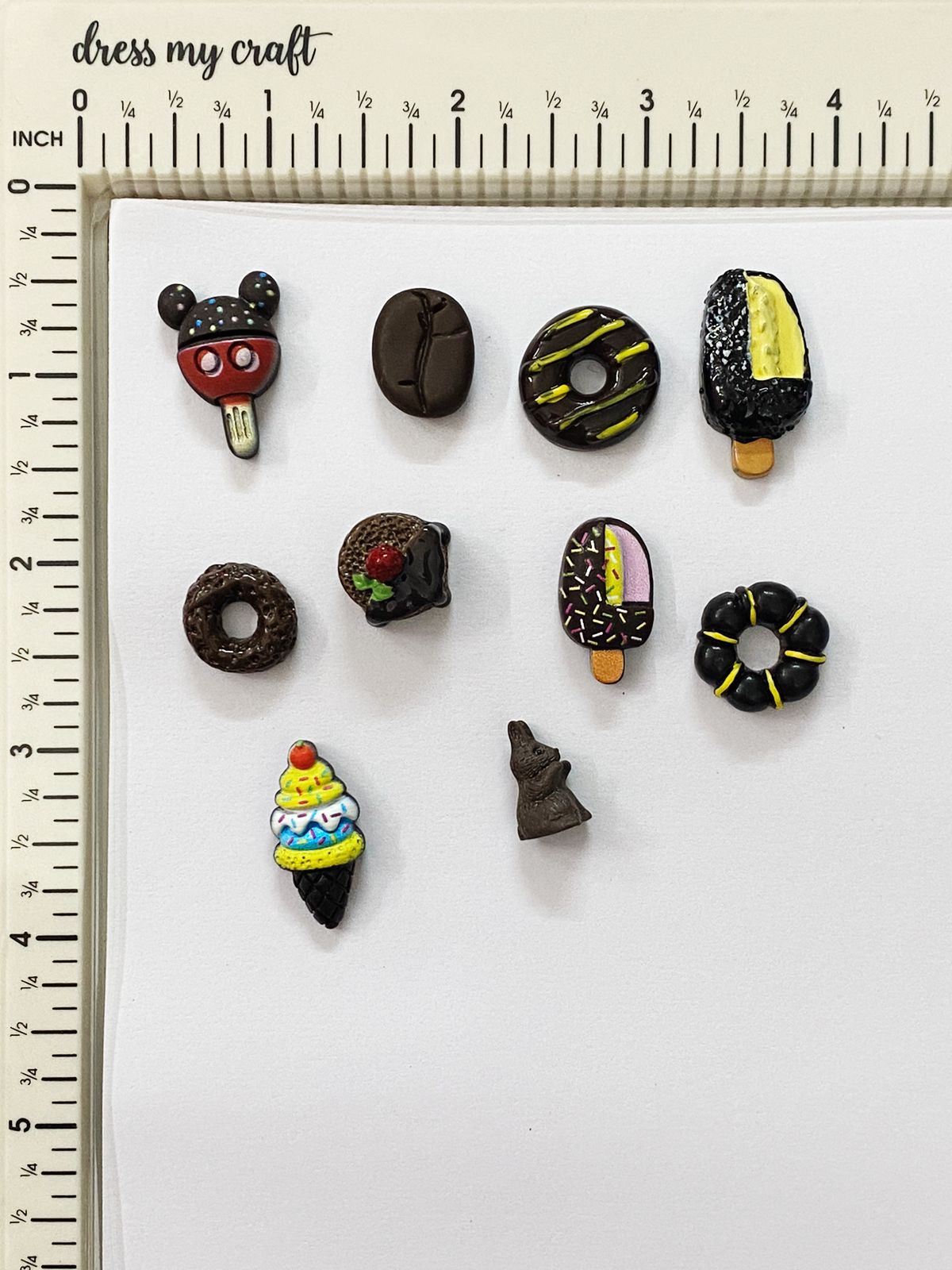 Food Miniature 10 pieces – design 133 Chocolate