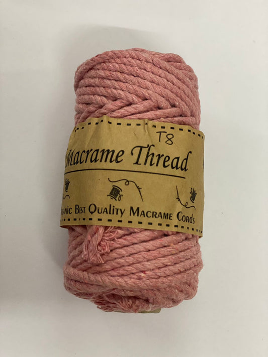 Macrame Thread – 3 Metre, Twisted T8