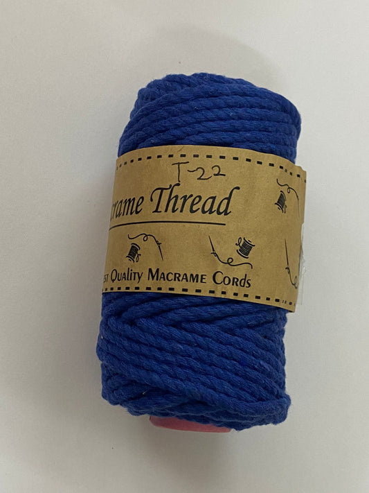 Macrame Thread – 3 Metre, Twisted T22