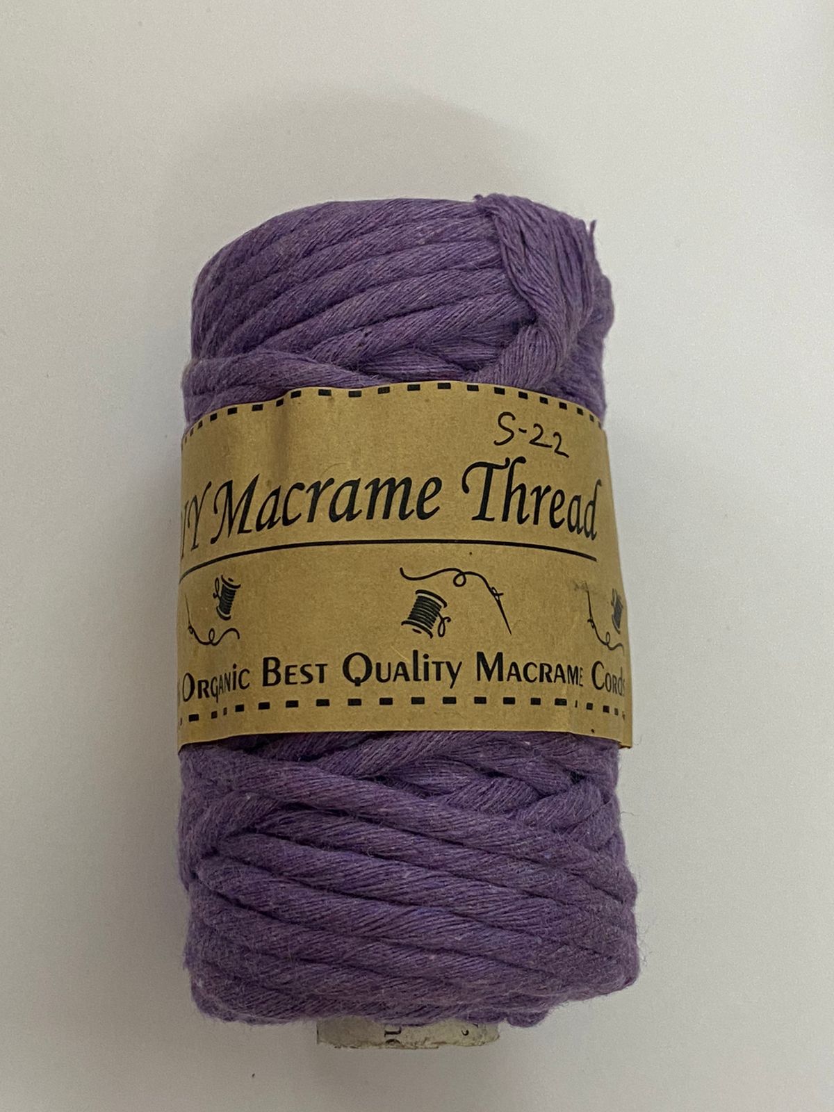 Macrame Thread – 3 Metre, Single S22