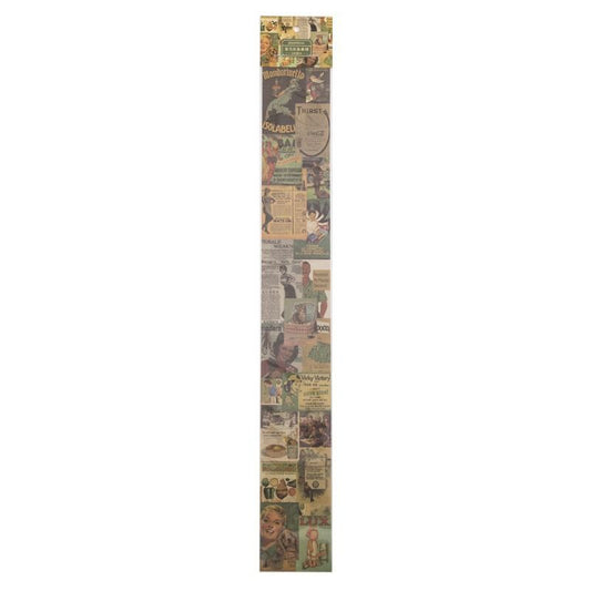 Vintage Sticker- Combo- 4 Pieces
