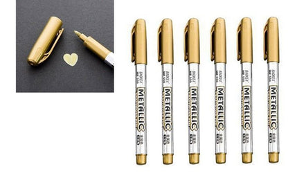 Gold Metallic Marker – 1 Piece