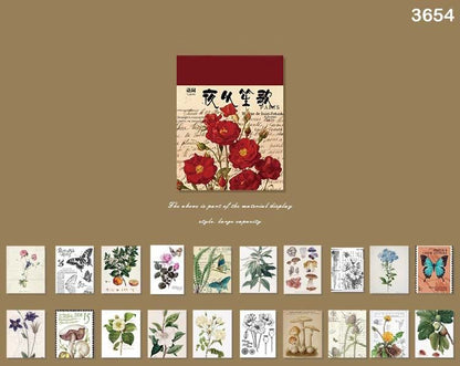Vellum Ephemera Set of 365 sheets- (5×4 cm)- Combo