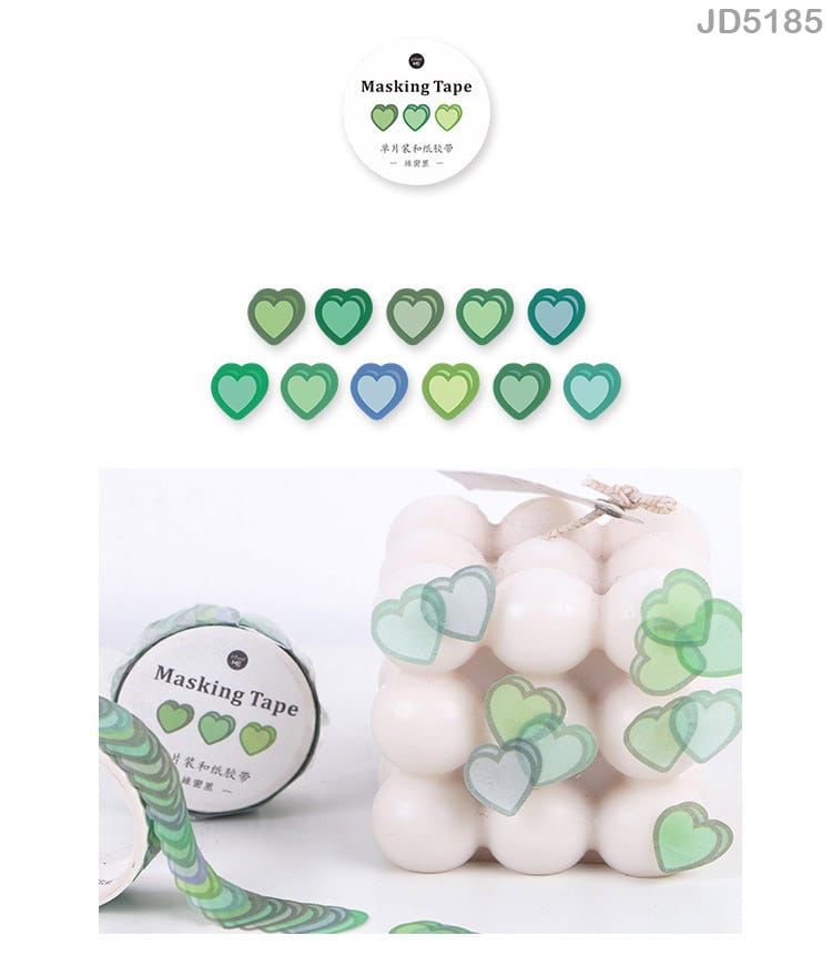 Masking Tape Heart Shape-JD5185