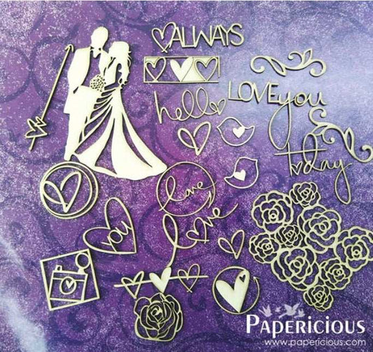 The Wedding – Papericious Theme Chippis