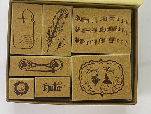 Wooden Stamp Set - CPST-11