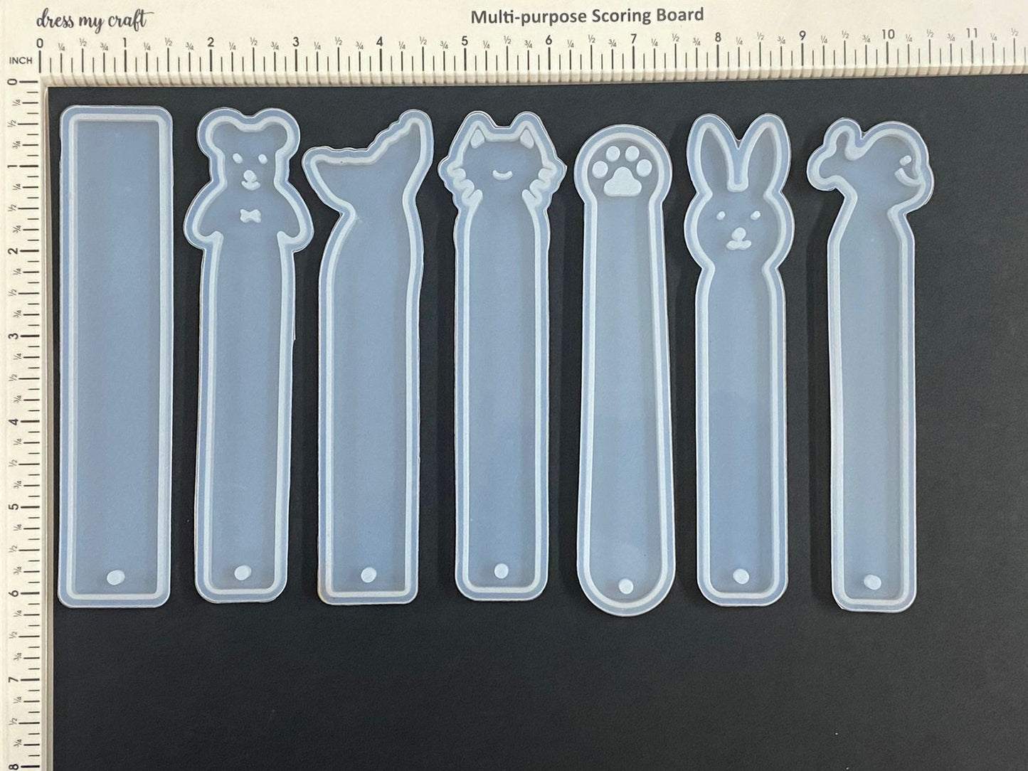 Mould- Design 165- Bookmarks Set- 7 pieces