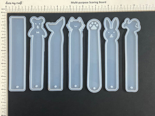 Mould- Design 165- Bookmarks Set- 7 pieces