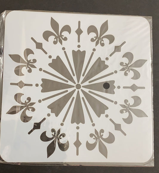 5×5 inch – Stencil Design -2