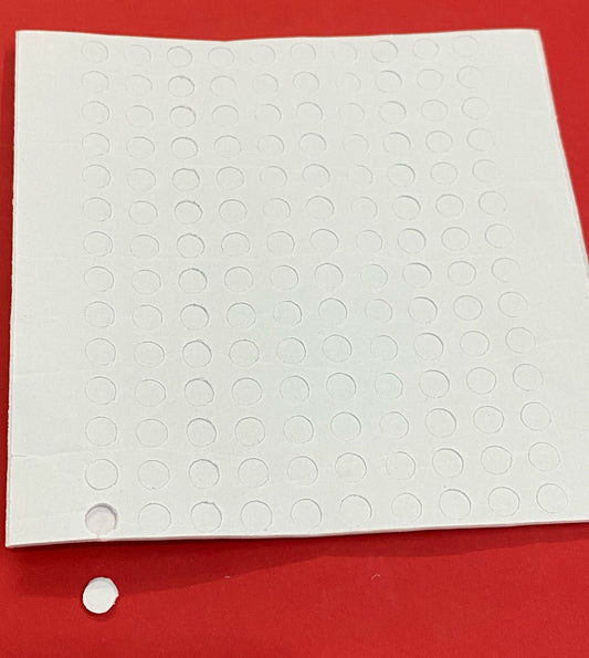 Pre Cut Adhesive Round Foam Sheet – 5 mm