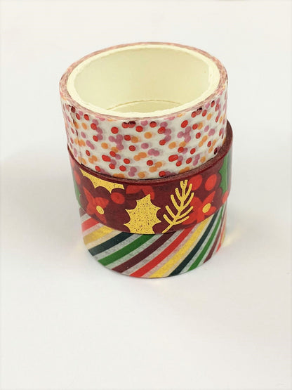 Washi Tape set – Christmas Theme