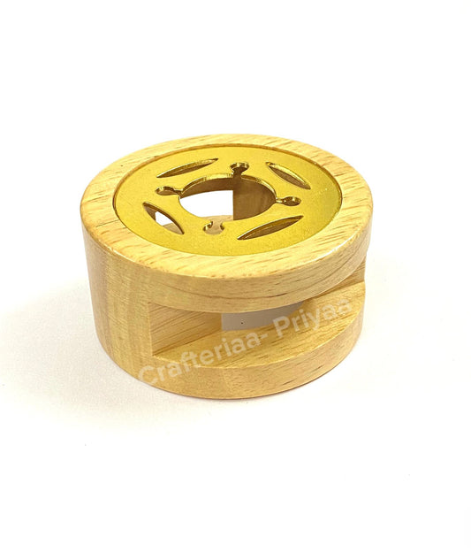 Stove / Burner – 1 Piece – Wooden Brown