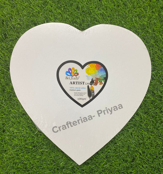 Canvas Shape Heart – 12inch – 1 piece