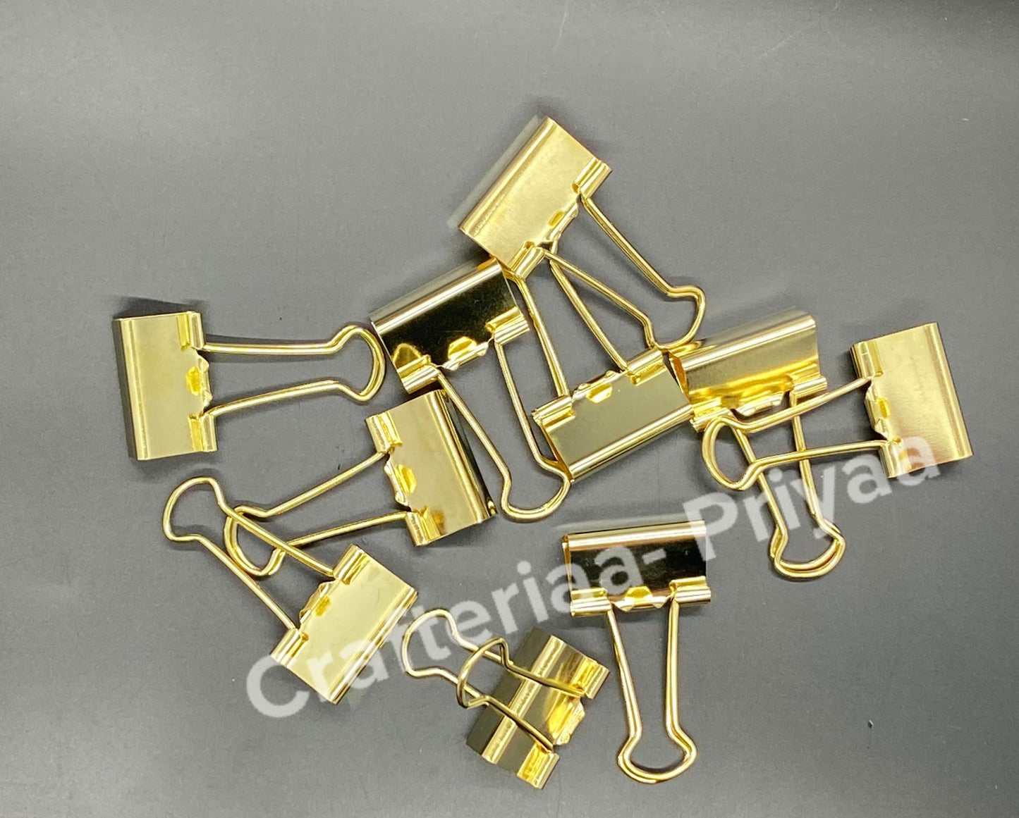 Binder Clip Gold Design No – 6