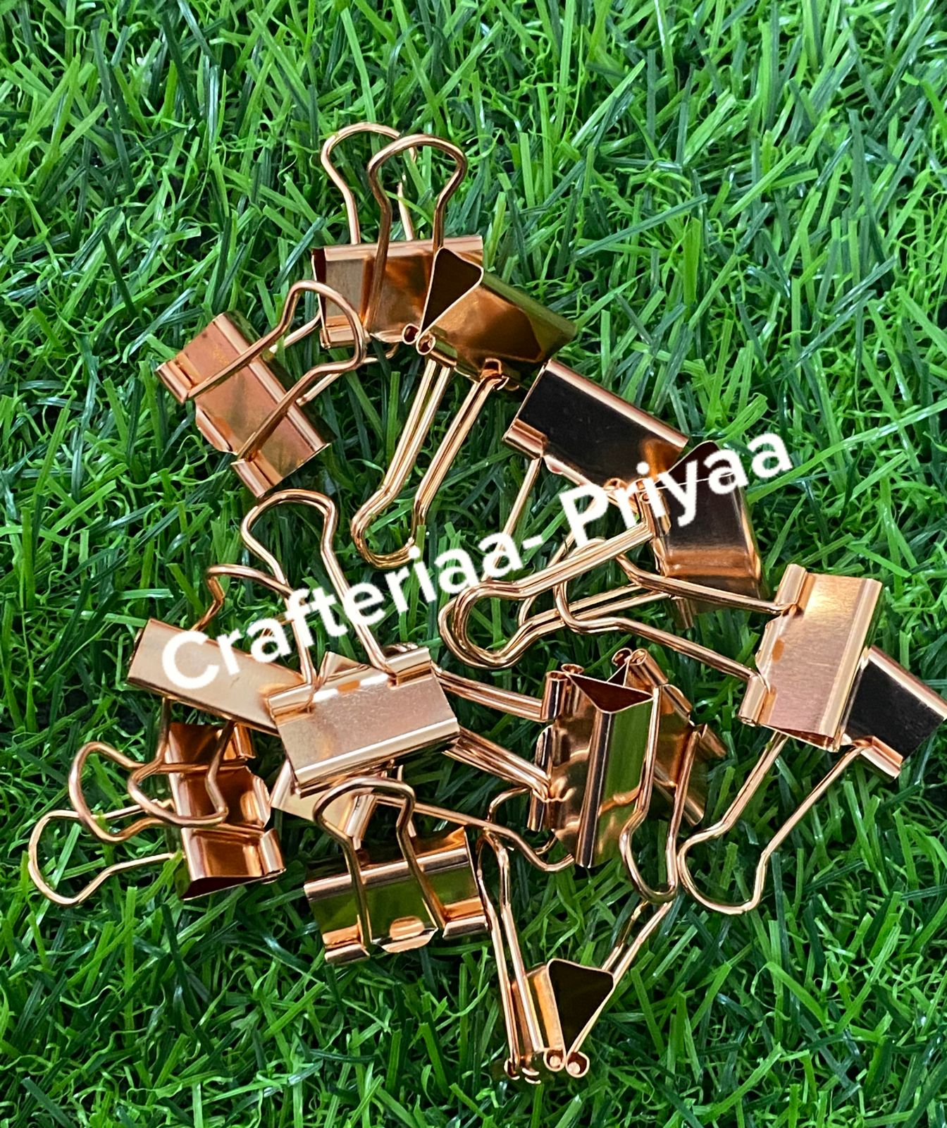 Binder Clip Gold Design No – 8