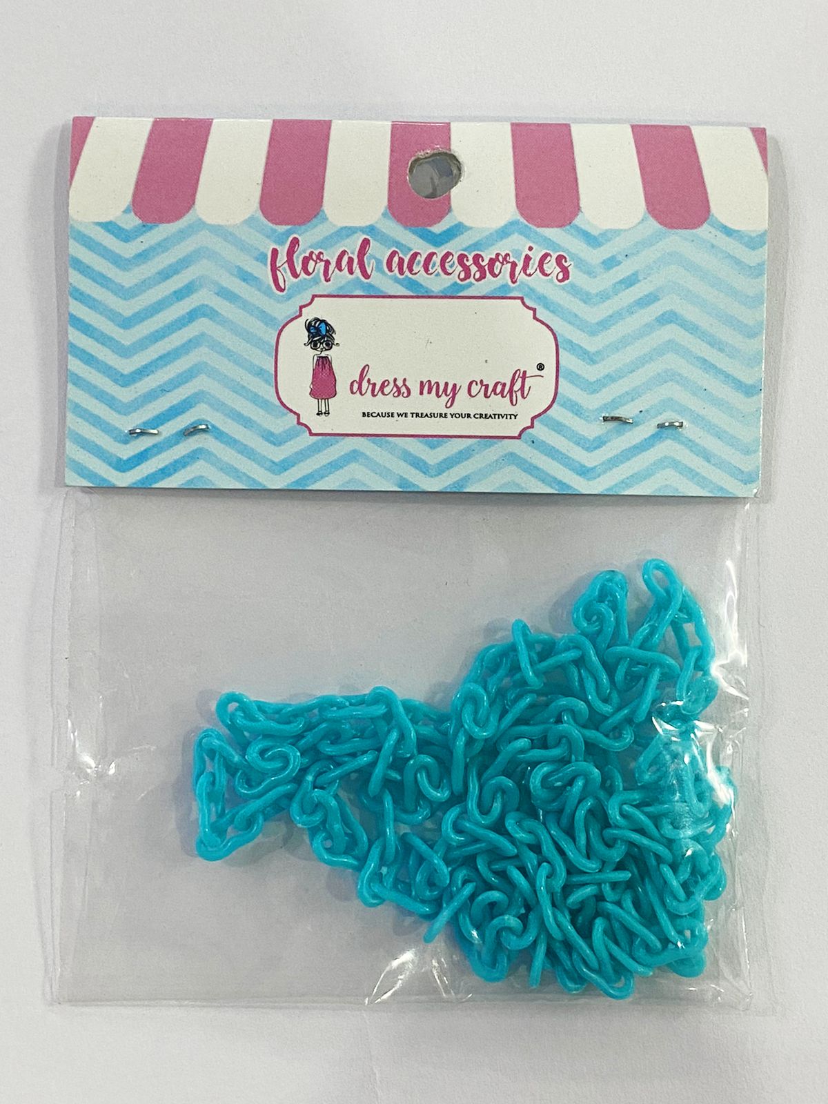 Acrylic Chain – Cool Blue