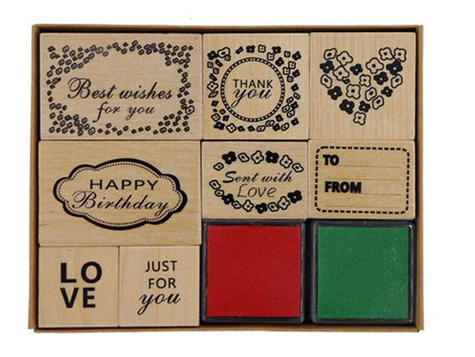 Wooden stamp set - CPST-13