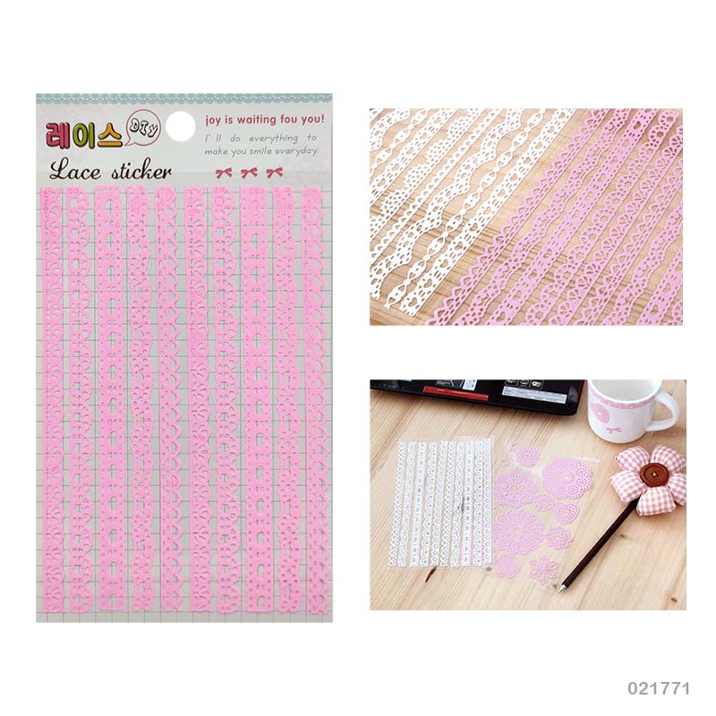 Lace Sticker – design , CPJ415