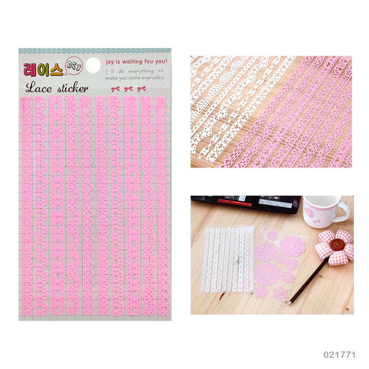 Lace Sticker – design , CPJ415