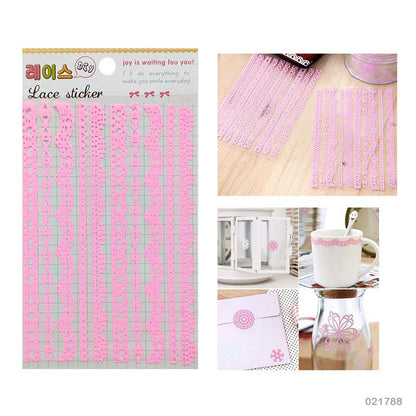 Lace Sticker – design , CPJ414