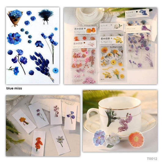 FLOWERS Sticker set , CPJ417