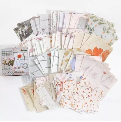 Vintage Sheets set – Quiet Words Among Flowers