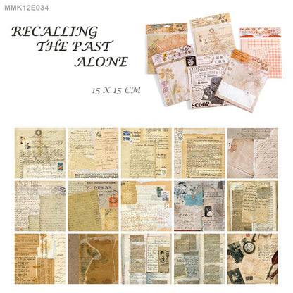 Vintage Sheets set -30 Sheets- Recalling the Past Alone CPJ-399
