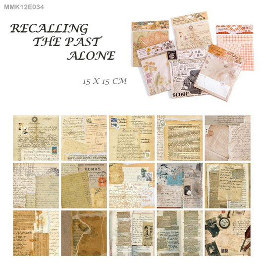 Vintage Sheets set -30 Sheets- Recalling the Past Alone CPJ-399