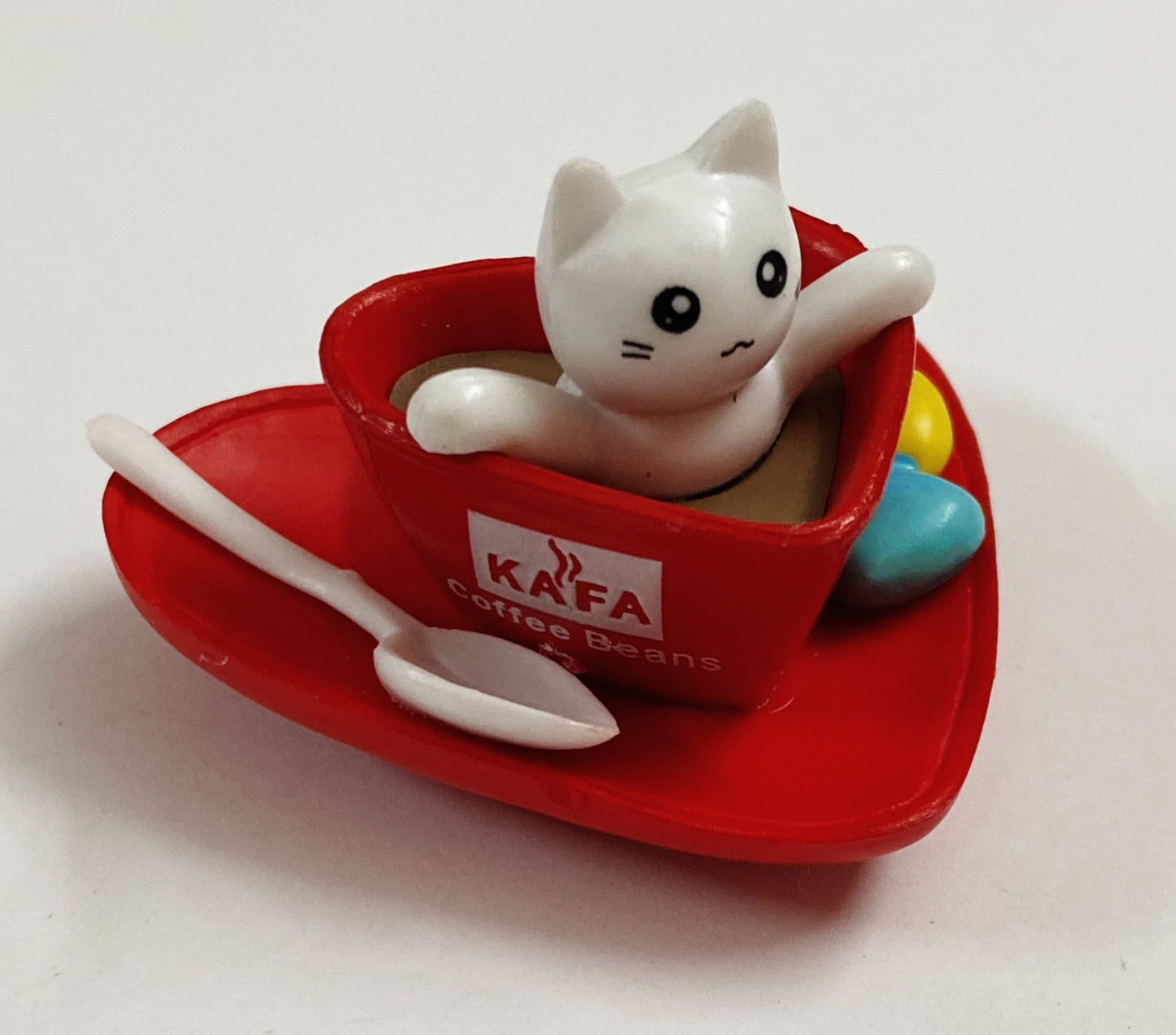Miniature – design 231 Cat in Coffee Cup- 1 piece