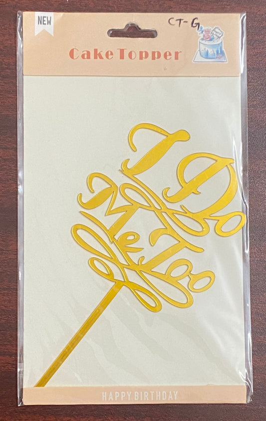 Cake Topper – Design G