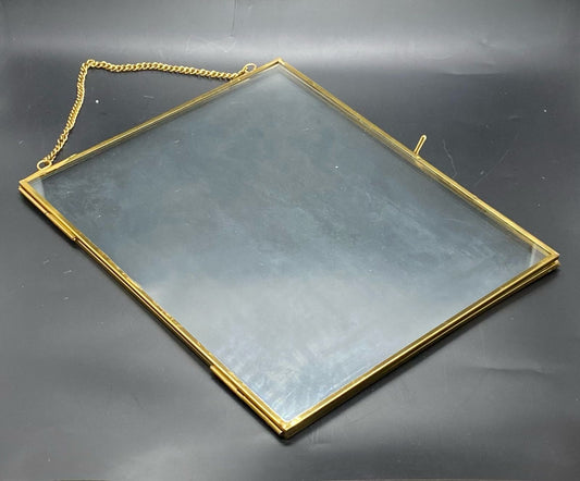Vintage Glass Frame – 10 x 8 inch- FREE SHIPPING