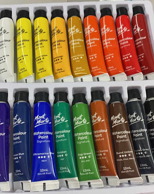 Watercolour Paints Signature 18pc – FREE SHIPPING