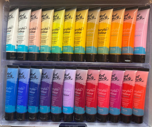 Acrylic Colour Paint Set Signature 48 pieces