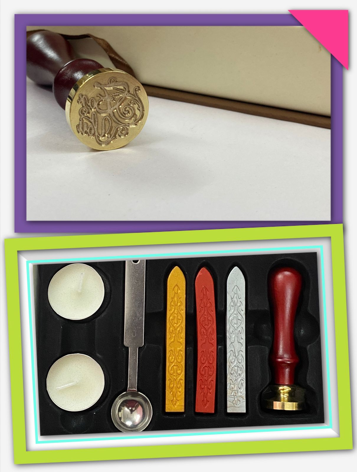 Wax Seal Stamp Set- design – FOR You