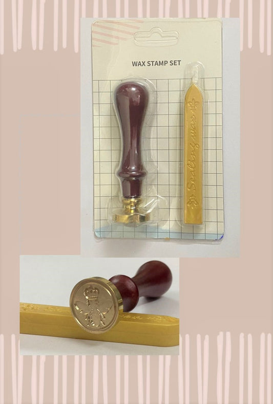 Wax Seal Stamp set design 2- Queen BEE