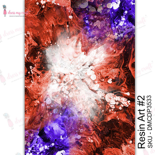 Resin Art #2 – Transfer Me