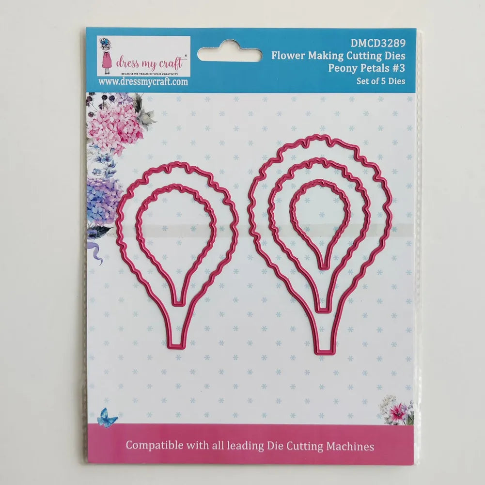Peony Petals #3 – Flower Making Cutting Dies