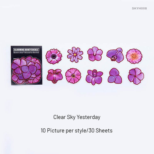 FLORAL Sticker Set, CPJ-20