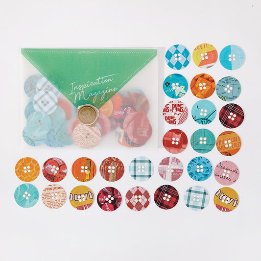 Button Sticker Set, CPJ-31