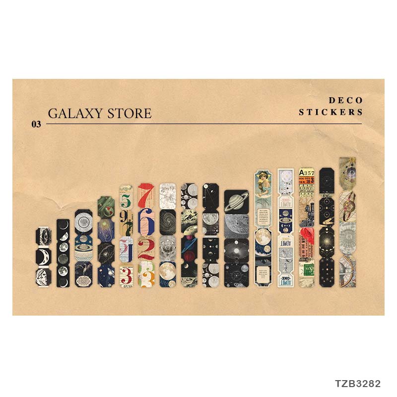 Long Sticker Set – Galaxy Store, CPJ-43
