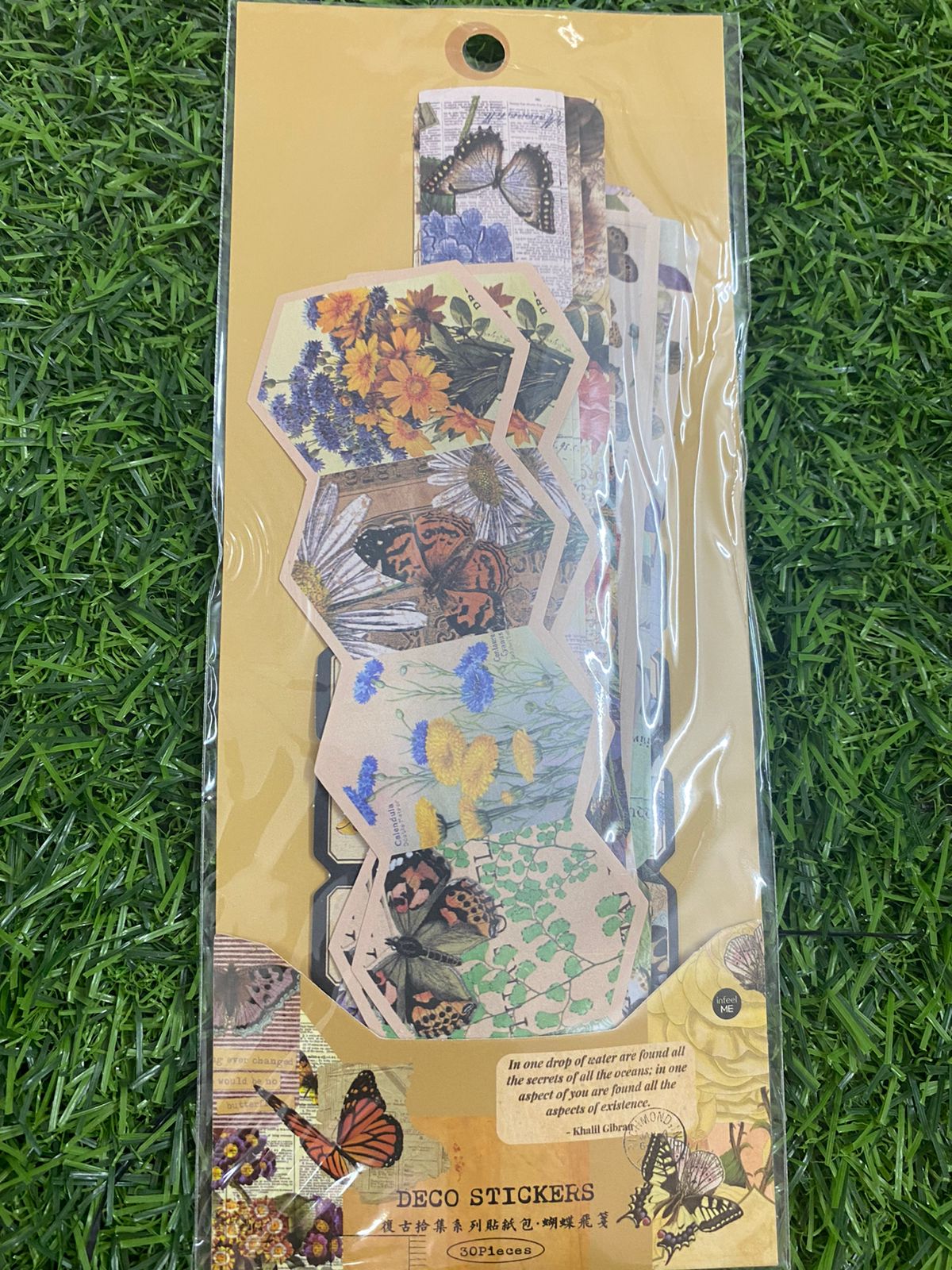 Long Sticker Set – Butterfly Flying, CPJ-45