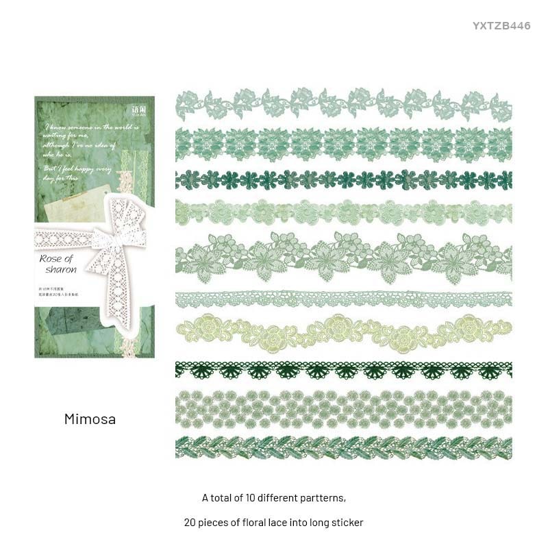 Lace Paper Cutout – Mimosa, CPJ-68